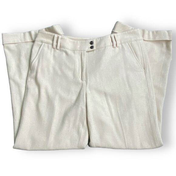 Vintage Tan Woolblend Pants Size 14 - Picture 2 of 6